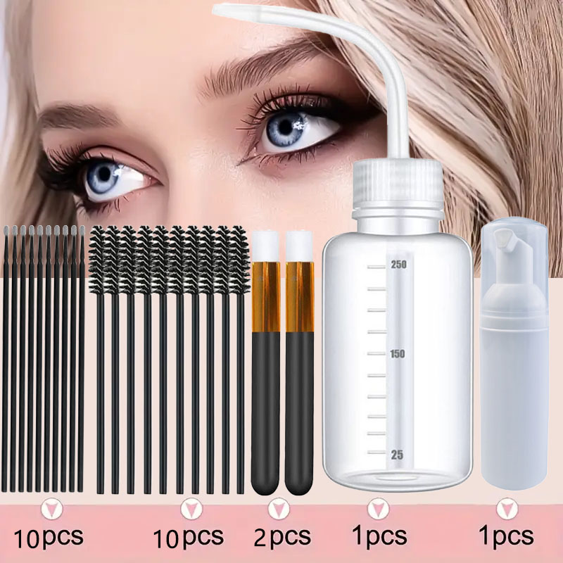 23&24個入りまつげエクステ洗浄キット 5/4 in 1  - Eyelash Extension Wash Kit のレビューと価格