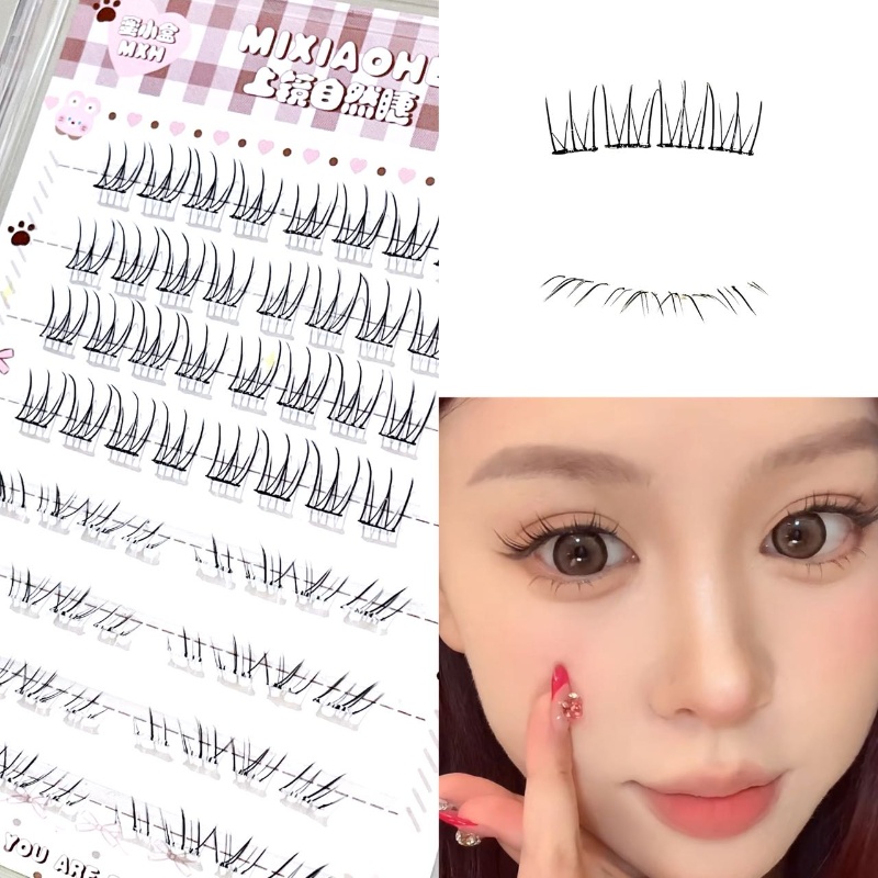 ミクシアオヘ シアー ミックス ウィスピーアッパーラッシュト - Eyelash Extension Natural のレビューと価格