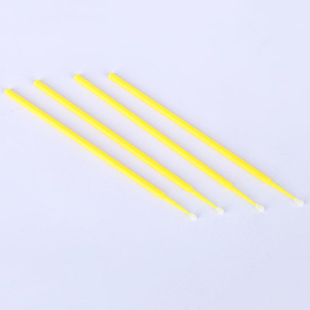100 ピース/ロットマイクロブラシメイクアップまつげエクス - Eyelash Extension Cleaning のレビューと価格