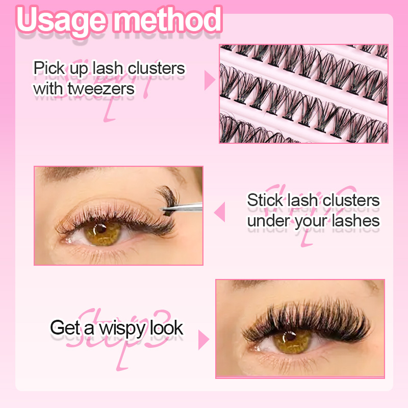 個々のまつげ エクステ用つけまつげ 8-16mm 200本入 - Eyelash Extension Natural のレビューと価格