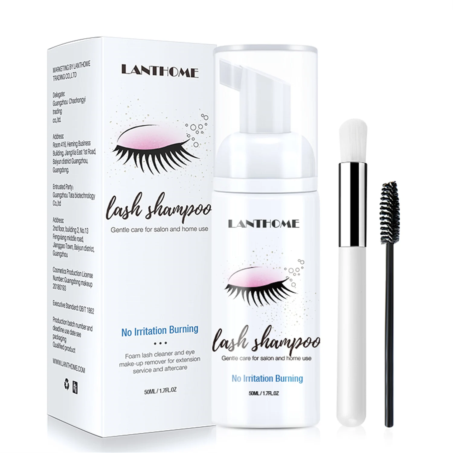 50 ミリリットル Lanthome まつげエクステンション - Eyelash Extension Wash Kit のレビューと価格