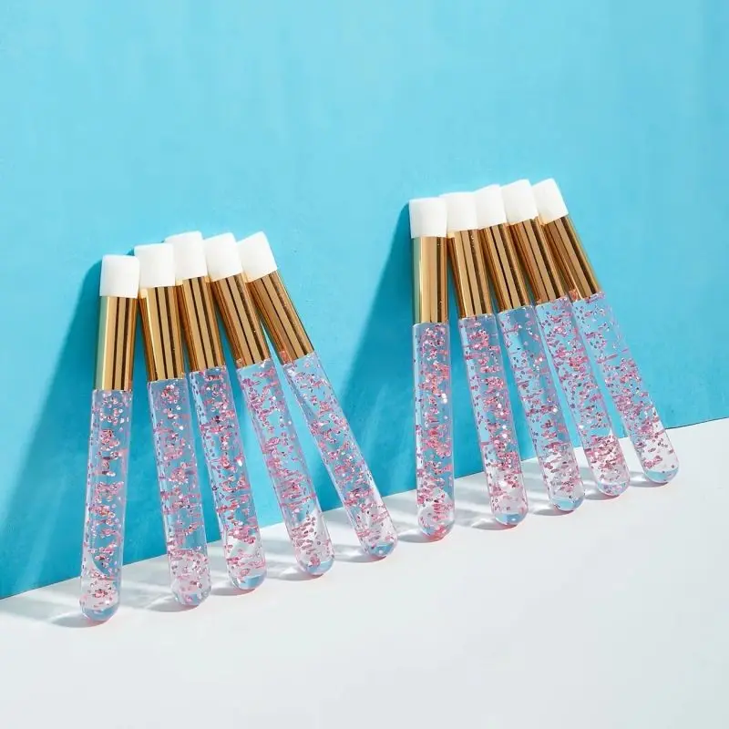 10個のクリスタルまつげエクステンションクレンザーブラシ - - Eyelash Extension Cleaning のレビューと価格