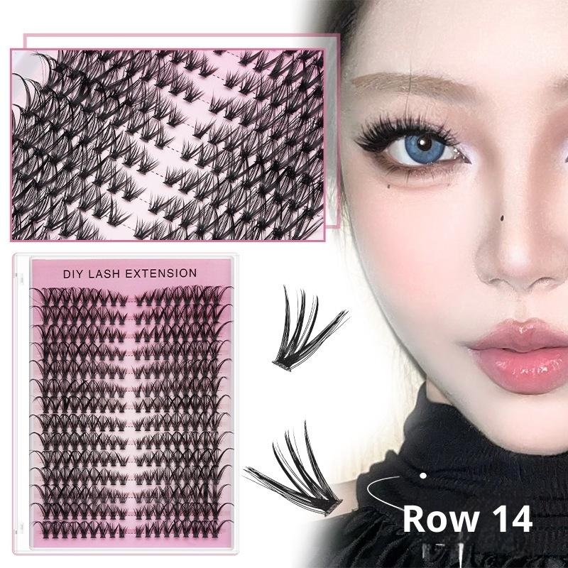 20個入り DIYつけまつげ セルフエクステ ソフトボリュー - Eyelash Extension Look のレビューと価格