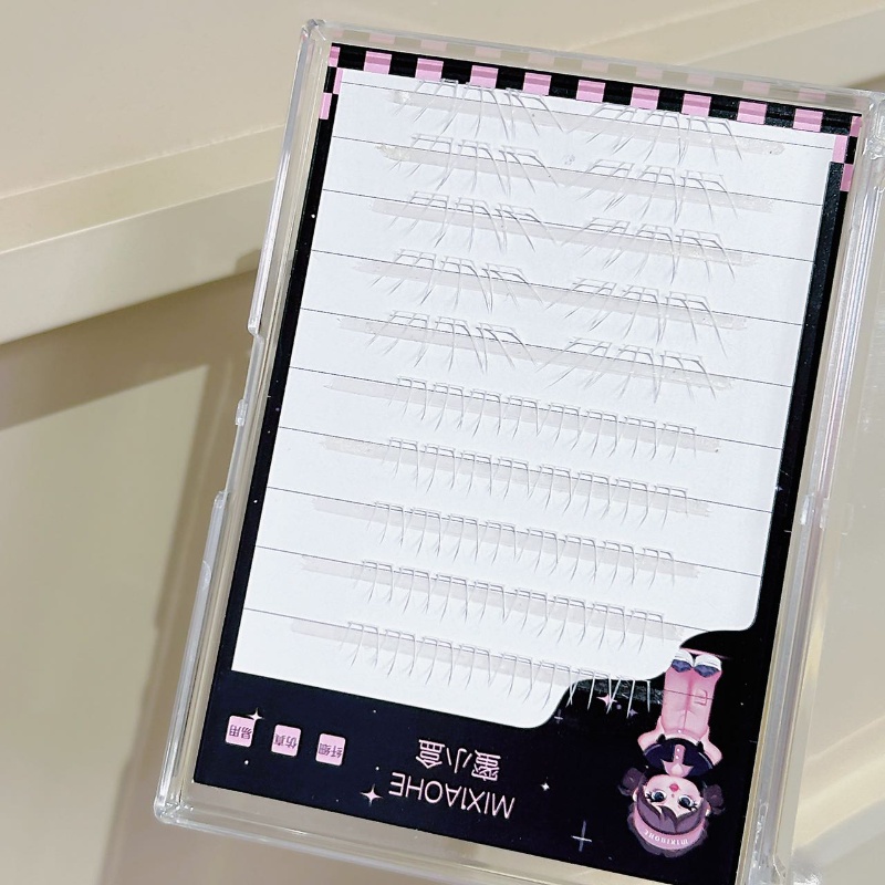 ミクシャオヘ ホワイトキャットパウ 個別下まつげ 超薄型 デ - Eyelash Extension Natural のレビューと価格