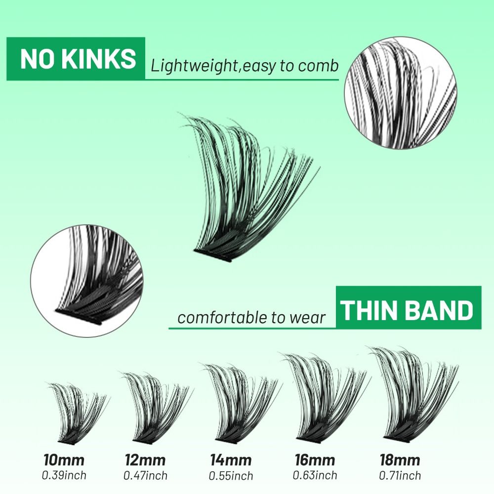 ナチュラルルックつけまつげ ボンド＆シール ウィスピー風 D - Eyelash Extension Look のレビューと価格