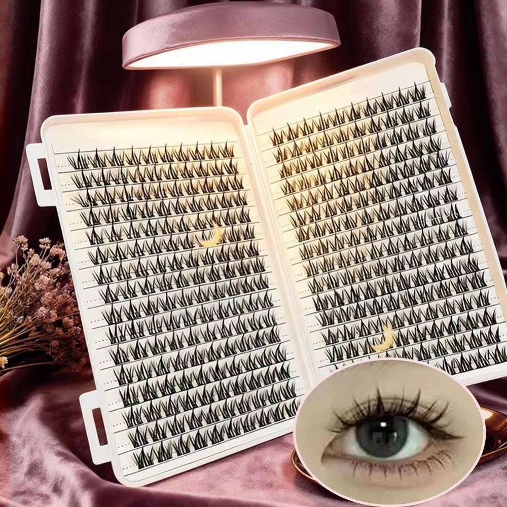ナチュラルルックつけまつげ ボンド＆シール クラスターデザイ - Eyelash Extension Look のレビューと価格