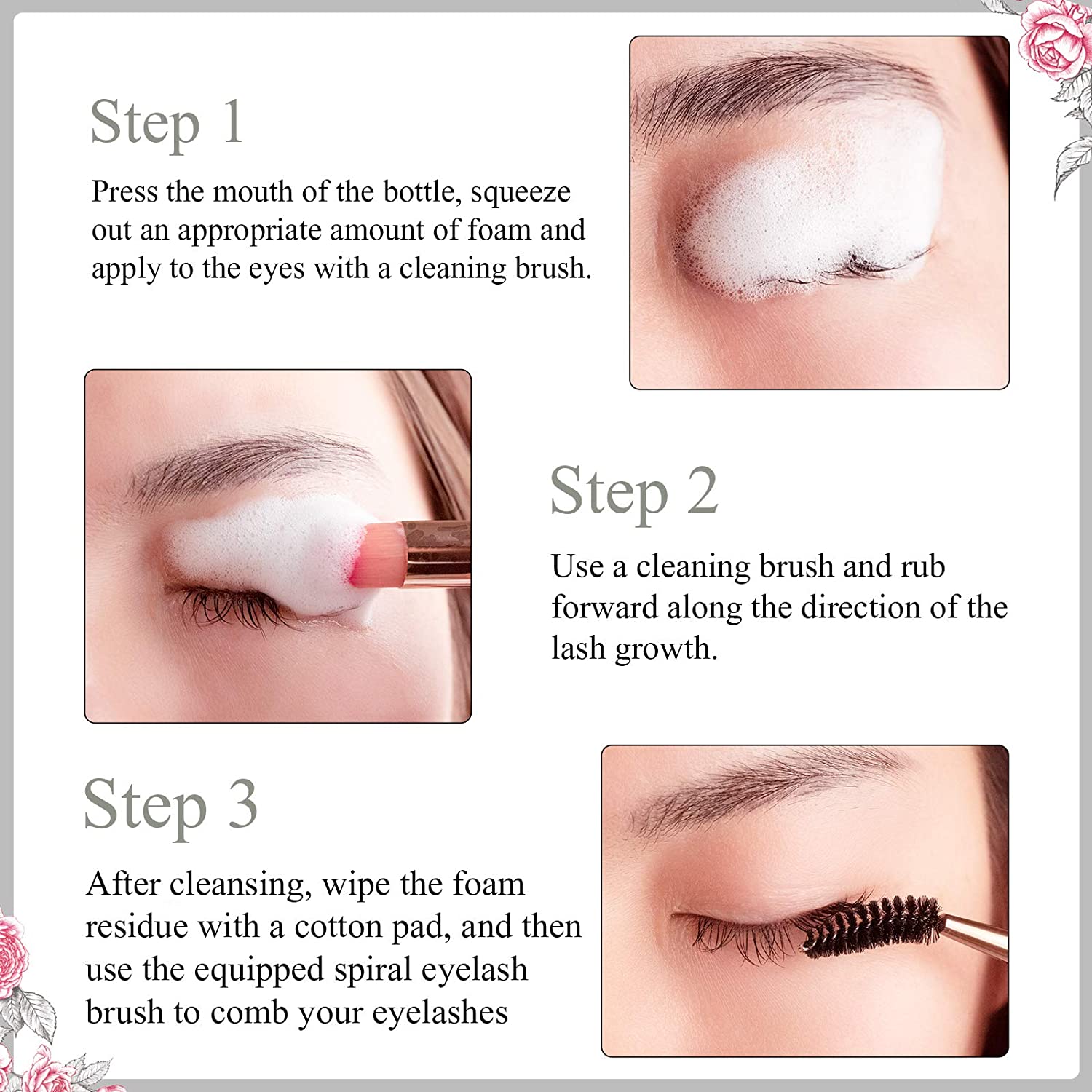 50 ミリリットルまつげエクステンションクレンザーシャンプー - Eyelash Extension Wash Kit のレビューと価格