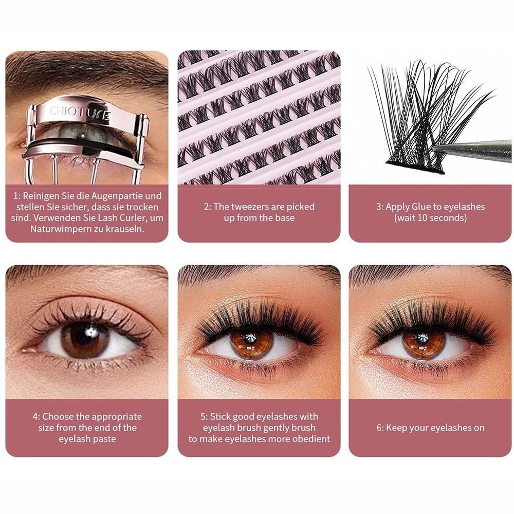 高品質ボンド＆シールつけまつげ　ウィスピー風ナチュラルルック - Eyelash Extension Look のレビューと価格