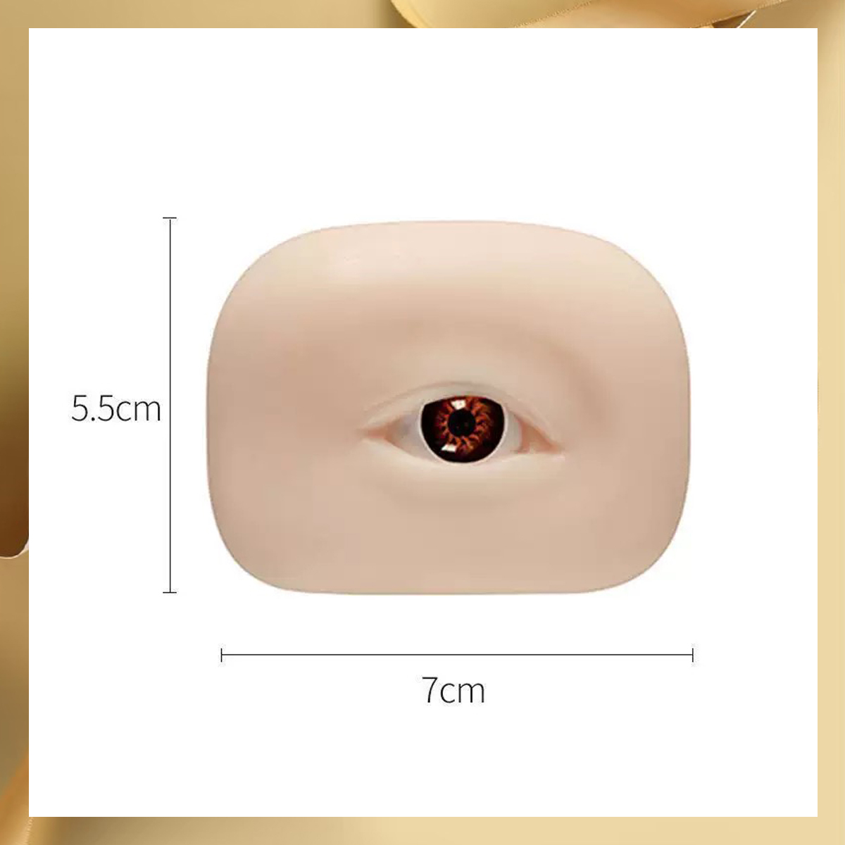 3D つけまつげマネキンフラット人形ヘッド再利用可能なシリコ - Eyelash Extension Model のレビューと価格