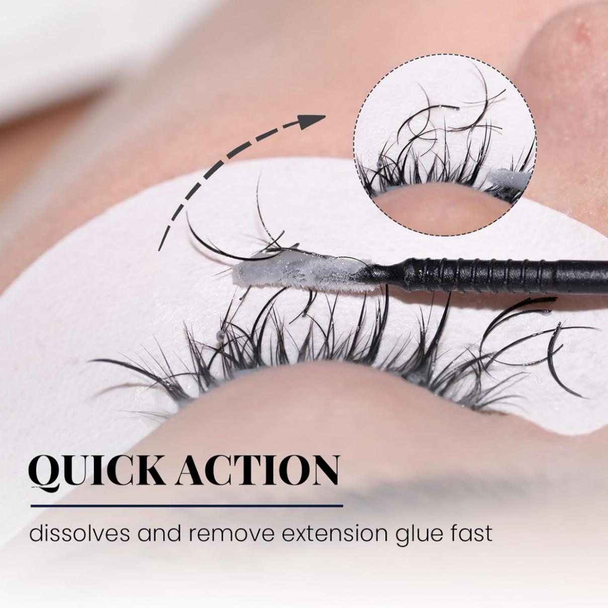 ゴーリーまつげエクステリムーバークリーム 敏感な目にも安全  - Eyelash Extension Eye Irritation のレビューと価格
