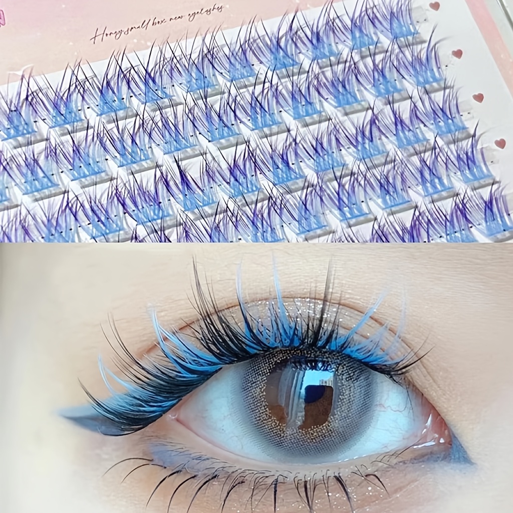 ミクシャオヘ カラフルまつげ 60束 簡単装着 ナチュラルマ - Eyelash Extension Natural のレビューと価格