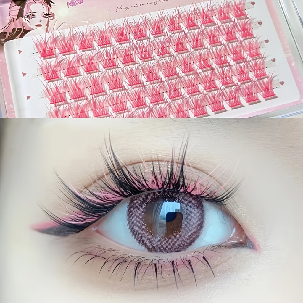 ミクシャオヘ カラフルまつげ 60束 簡単装着 ナチュラルマ - Eyelash Extension Natural のレビューと価格