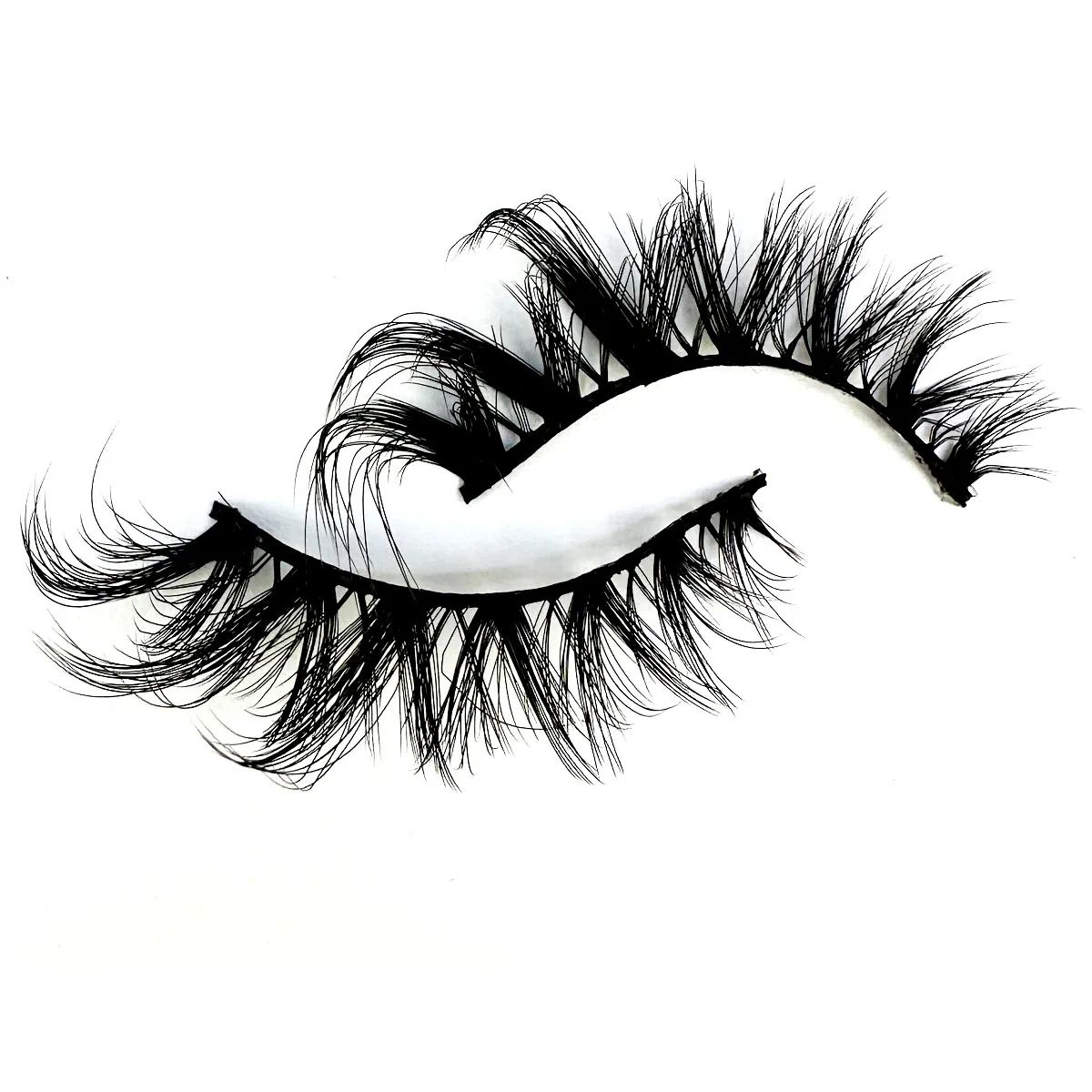 新しいキャットアイ 5D ミンクまつげカール翼付きナチュラル - Eyelash Extension Cat Eye のレビューと価格