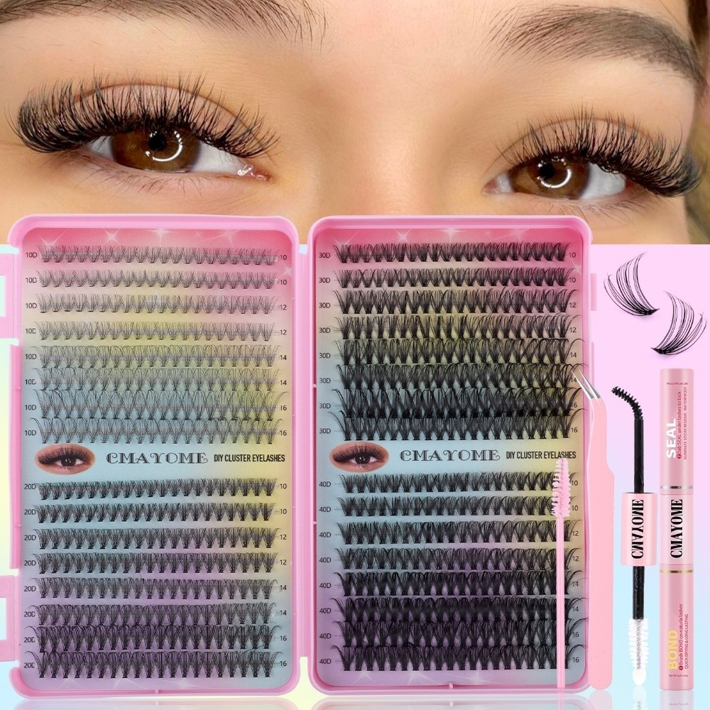ボンド＆シールつけまつげ ナチュラルルック 5D ふわふわま - Eyelash Extension Look のレビューと価格