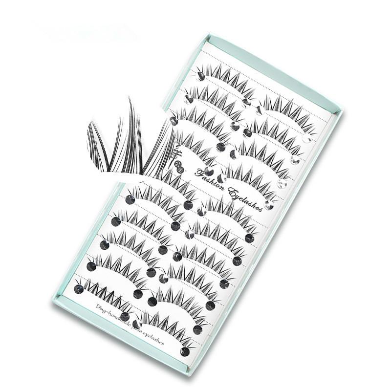 10ペア ナチュラルロング ウィスピー キャットアイつけまつ - Eyelash Extension Cat Eye のレビューと価格