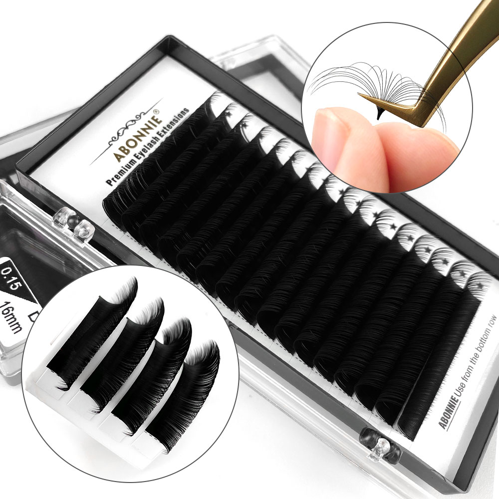 サブスクリプション-クラシックなシルクまつげエクステ,個別の - Eyelash Extension C Curl のレビューと価格