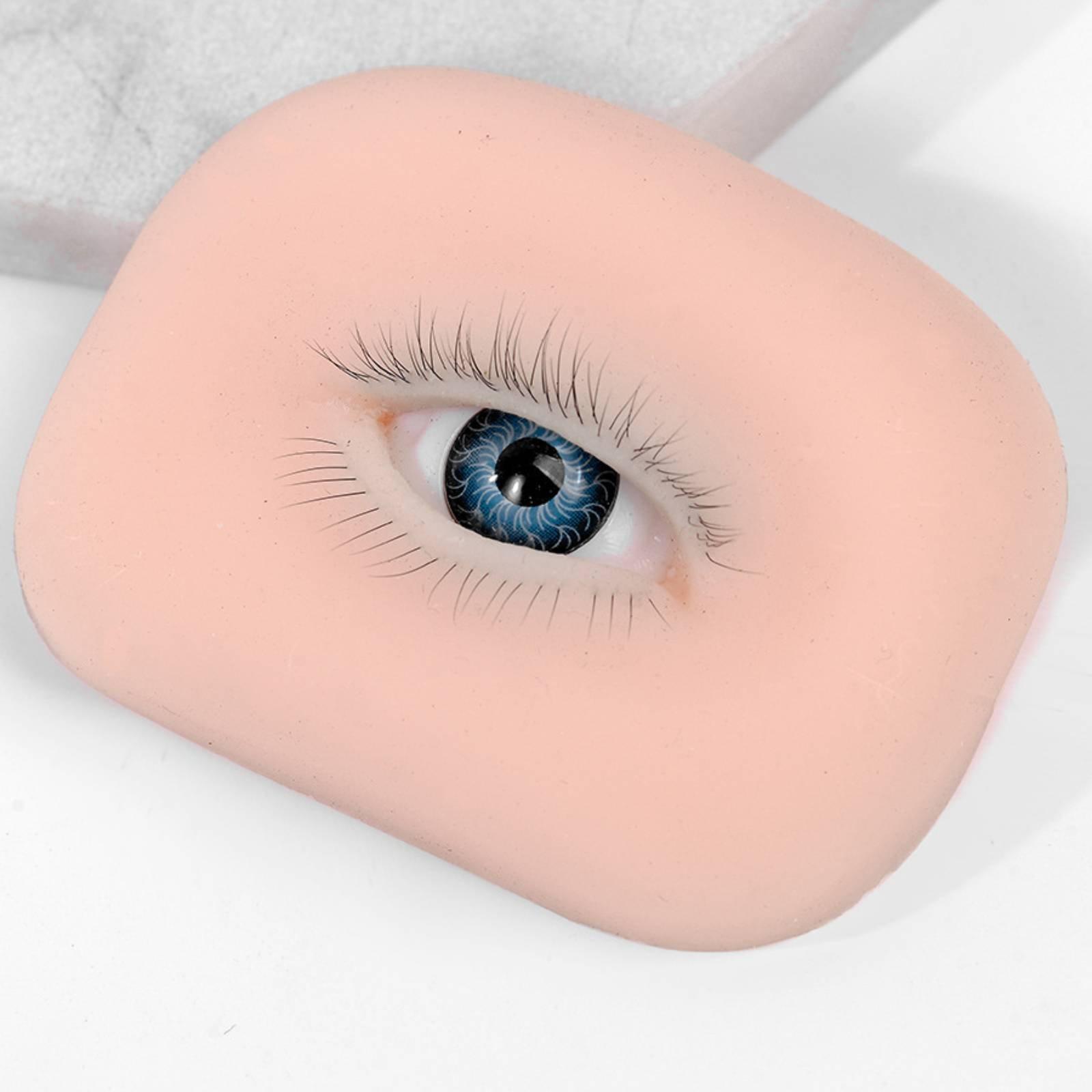 シリコン製まぶたまつげエクステ練習モデル、まぶたを持ち上げる - Eyelash Extension Model のレビューと価格